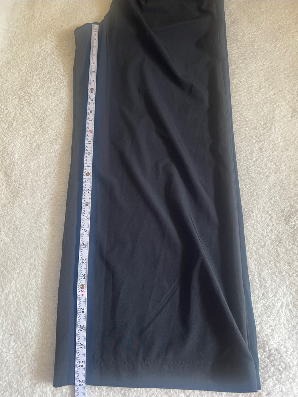Varley Kayson Wide Leg Pants L Black Quiet Luxury Trousers NWT - Picture 8 of 14